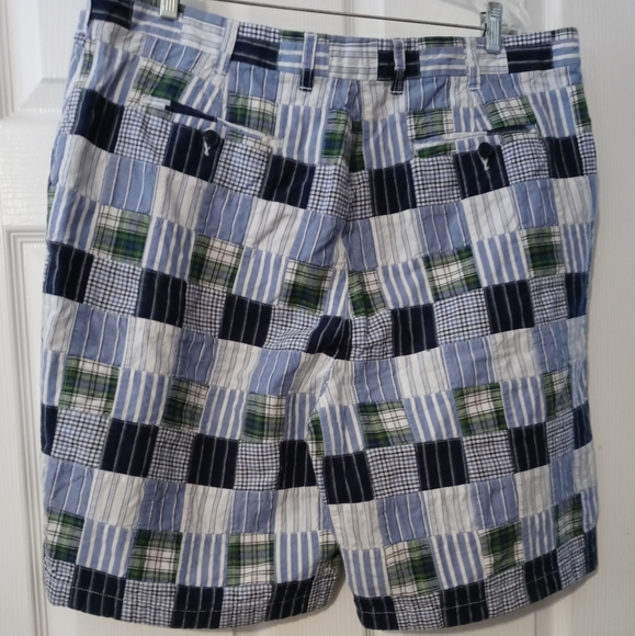 ⛵Tommy Hilfiger Quilted Patchwork Shorts🎋 🆕 A Nice Gift Giving Shorts. - Picture 5 of 13